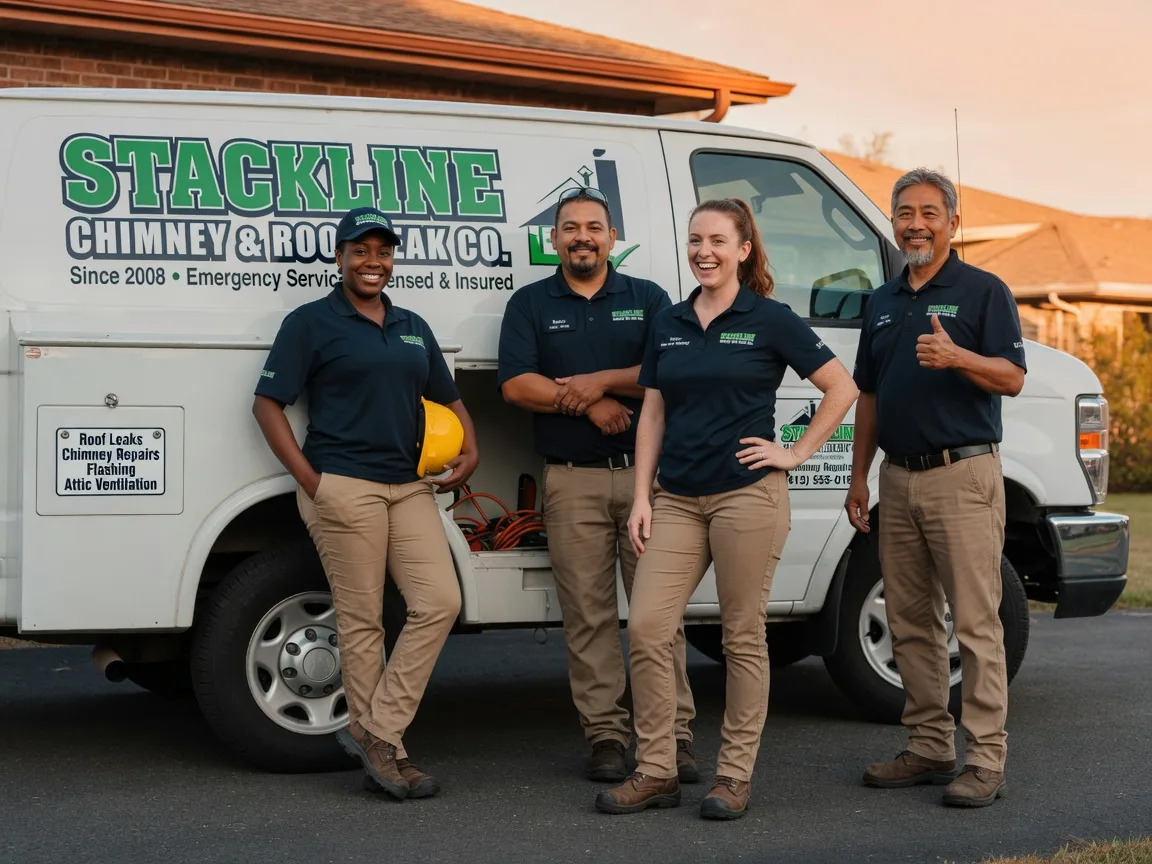 Chimney flashing repair company in Mcdougal, AR